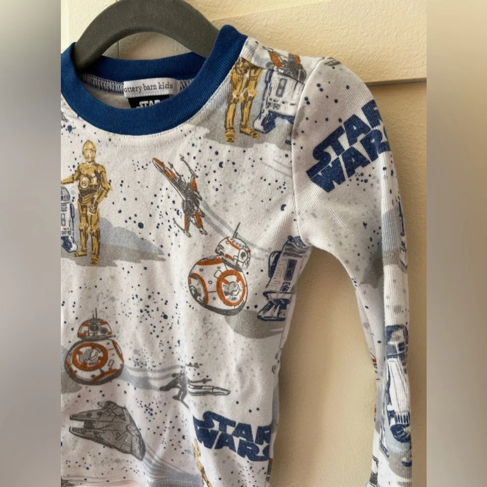 Pottery Barn Kids‎ x Star Wars Pajamas Top Long Sleeve Shirt Toddler Size 2T